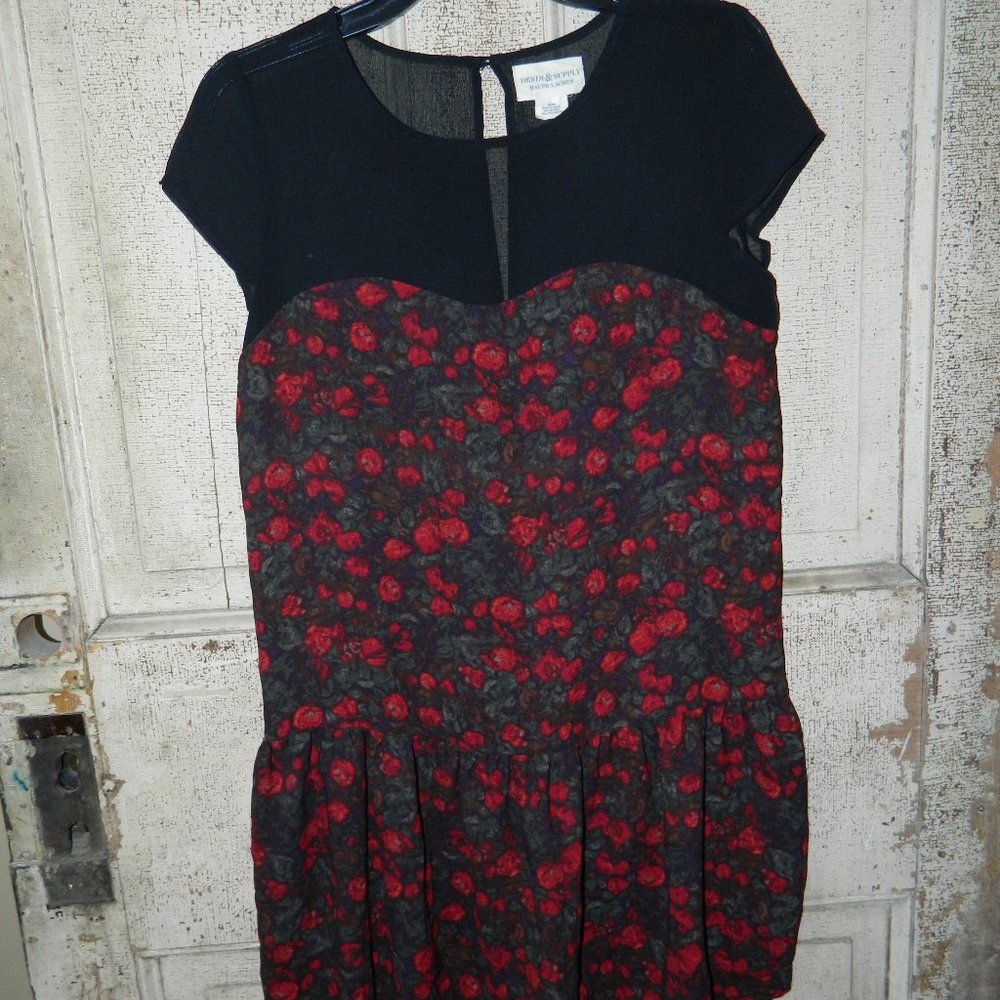 Denim & Supply Ralph Lauren Rose Dress Size M (Y-1)